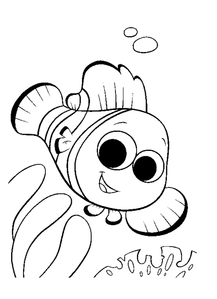 nemo coloring pages for kids | Online Coloring Pages