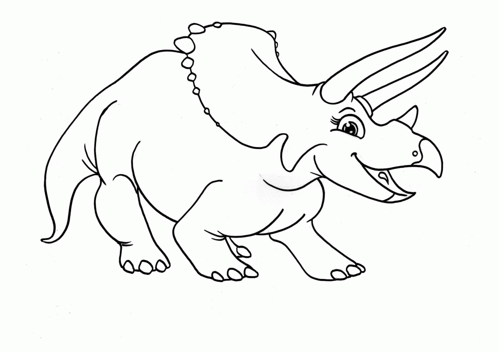 Realistic Dinosaur Coloring Pages : Printable Coloring Sheet - Coloring