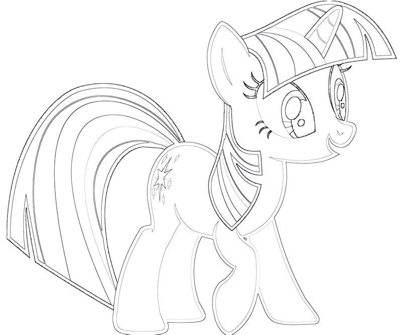 19 Twilight Sparkle Coloring Page