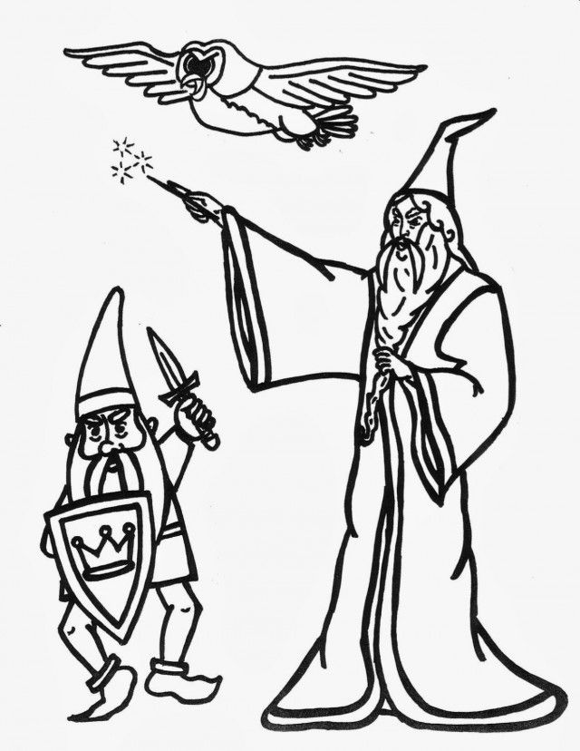 Girl Gnome Colouring Pages Page 2 275382 Gnome Coloring Pages