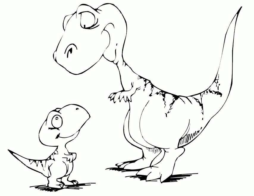 Kids Coloring Cute Dinosaur Coloring Pages Cute Dinosaurs Coloring 