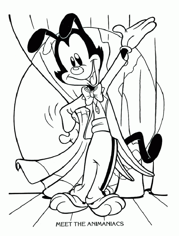 Animaniacs Coloring Pages 1 | Free Printable Coloring Pages 