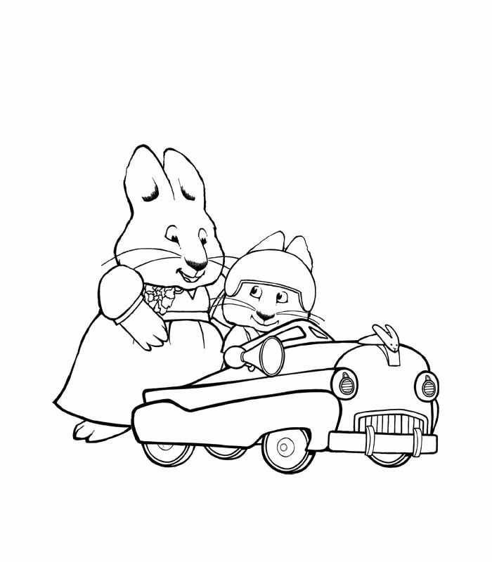 Max And Ruby Coloring Pages | Coloring Pages