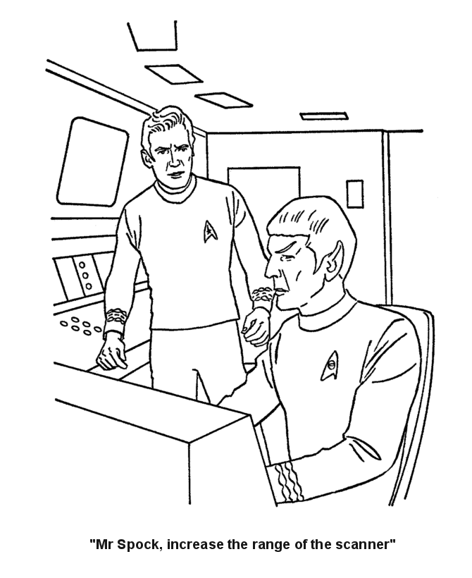 Star Trek Coloring Pages Coloring Home