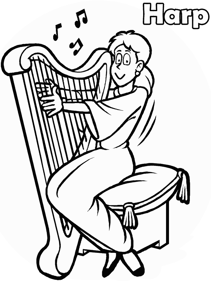 Printable Note1 Music Coloring Pages