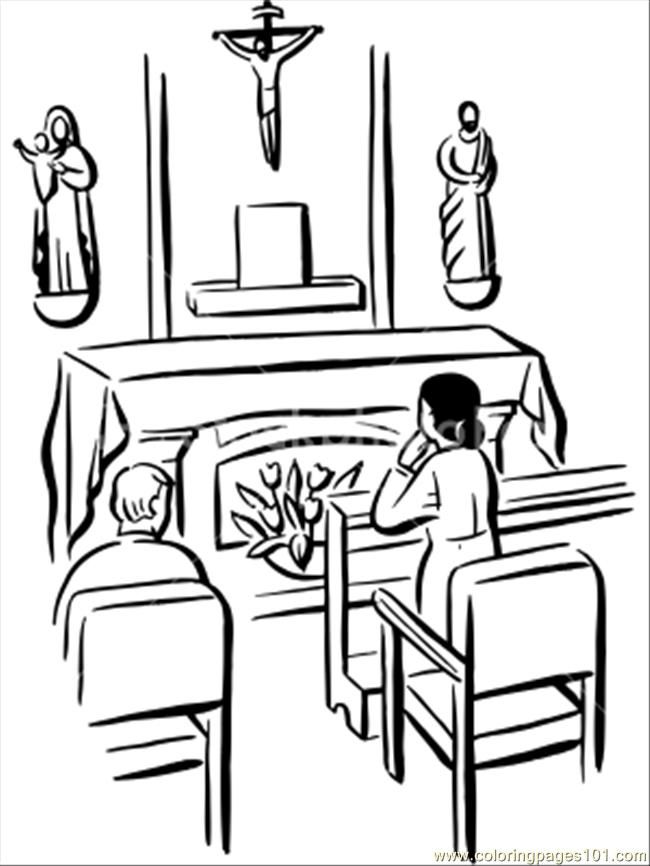 Furniture Coloring Pages