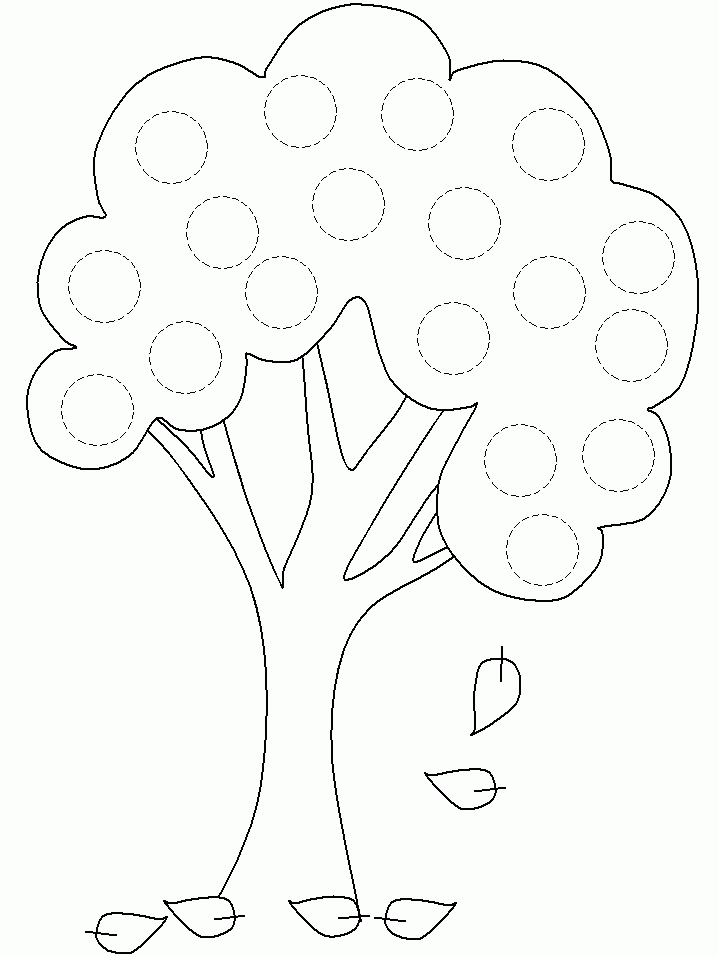 tree template | Pre-school ideas