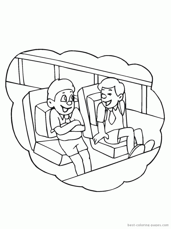 Buses - Free coloring pages | Best Coloring Pages - Free coloring 