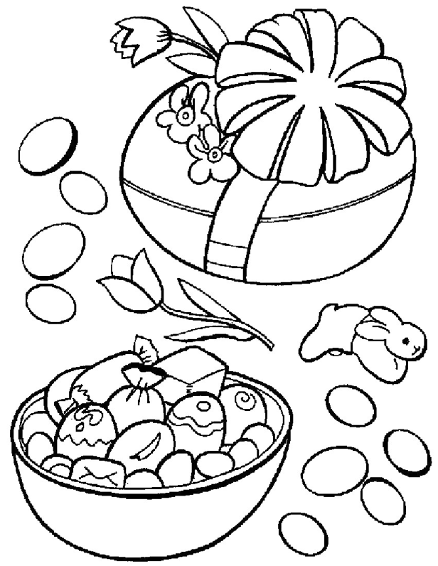 Easter Chocolate Coloring Pages | coloring page | #36 | Coloring 
