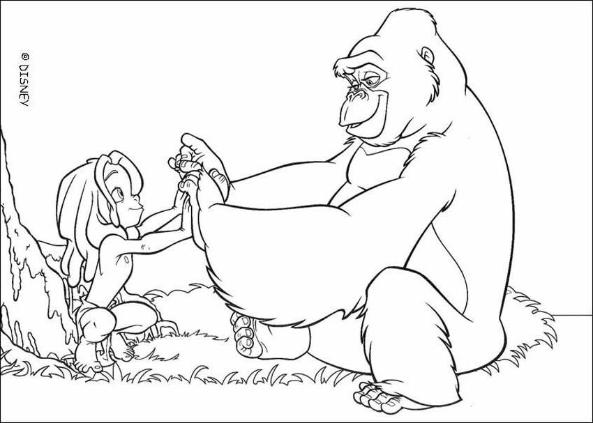 Disney The Jungle Book Coloring Pages #25 | Disney Coloring Pages