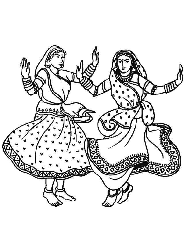 Dance Coloring Pages - Coloring Home