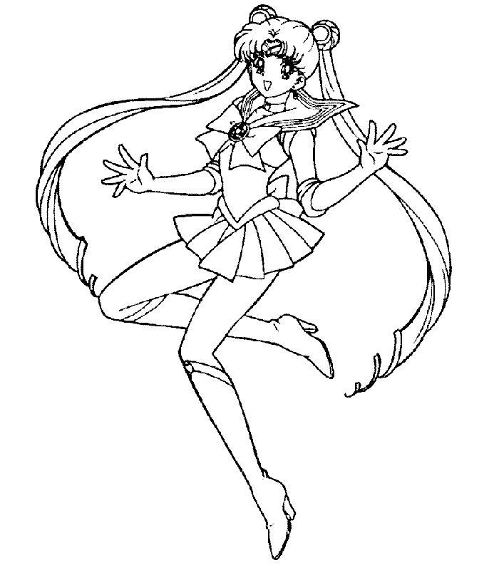 Coloring pages sailor moon - picture 96