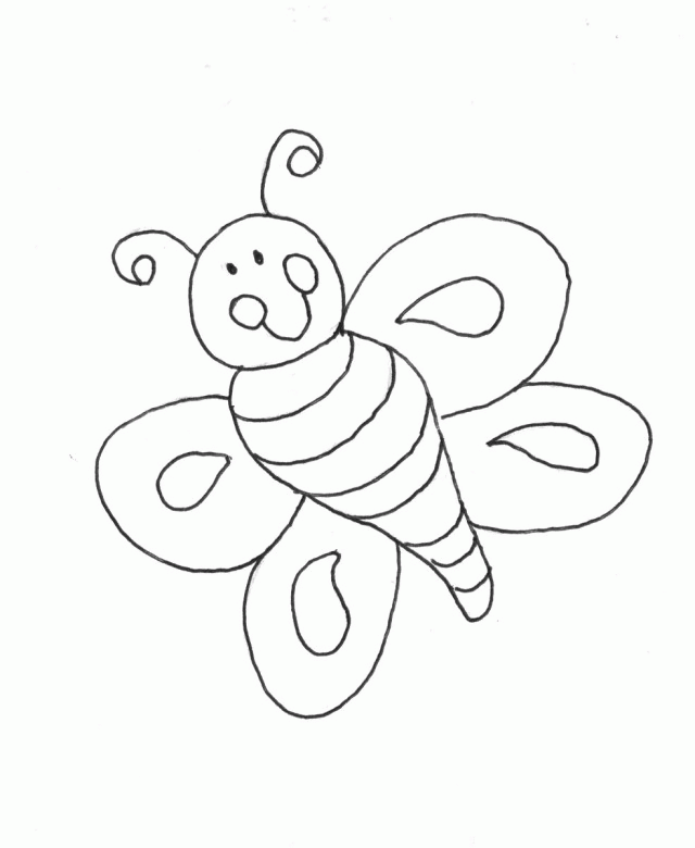 bugs coloring pages preschool