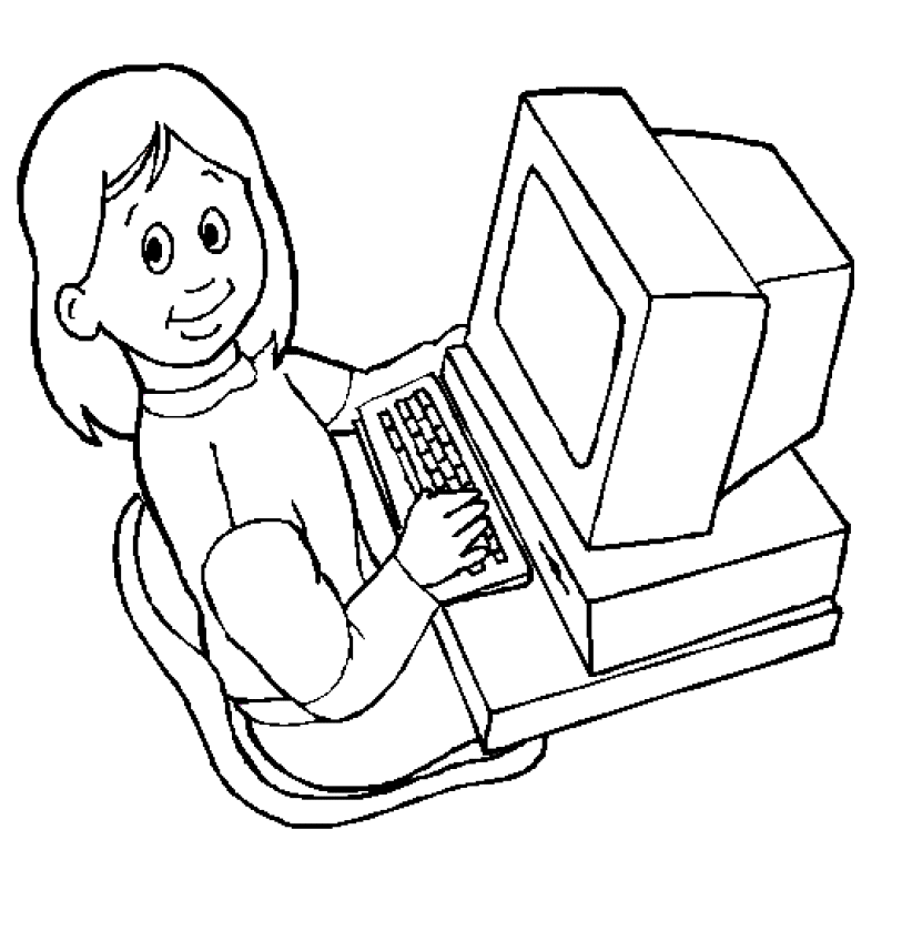 free printable computer coloring pages for preschoolers to print 