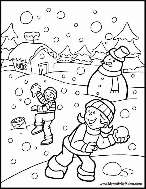 free coloring pages for winter  free printable coloring