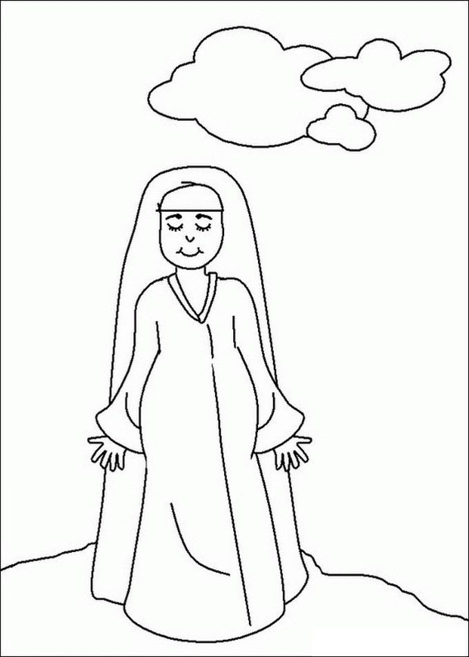 Free Bible Coloring Pages for Preschoolers