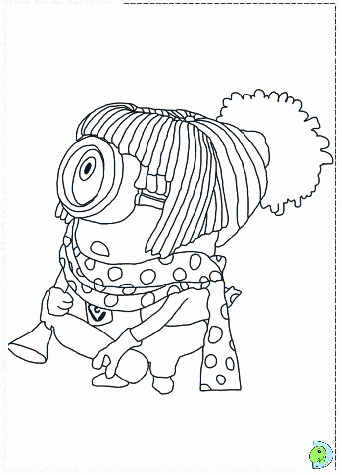 Despicable Me Coloring Pages Printable Picture