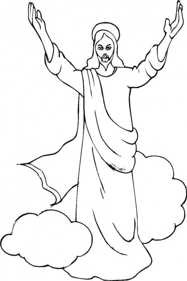 Free Christian Christmas Coloring Pages - Coloring Home