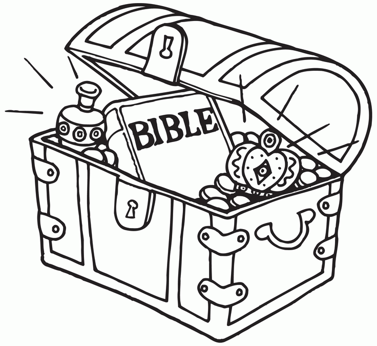 Bible is a treasure | Coloring Pages
