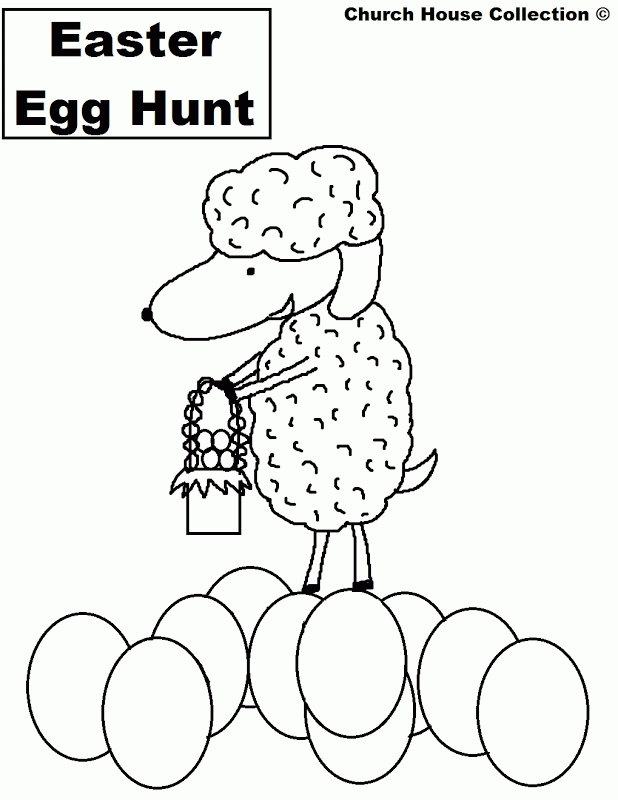 Easter Ideas Coloring Page