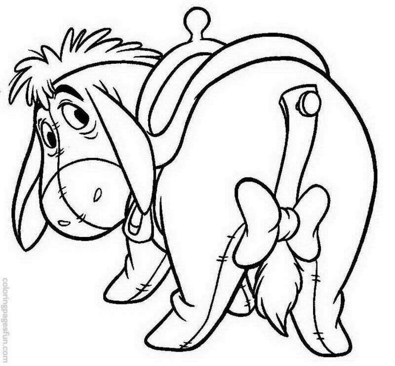 Winnie the Pooh Coloring Pages 20 | Free Printable Coloring Pages 