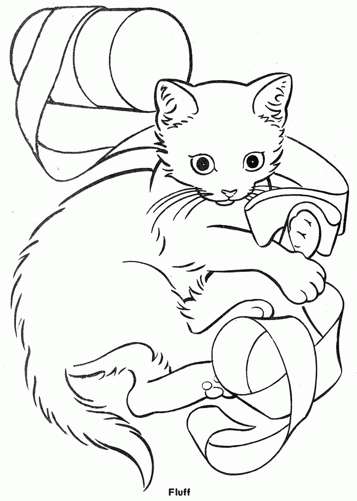 Download Three Little Kittens Coloring Pages - Coloring Home