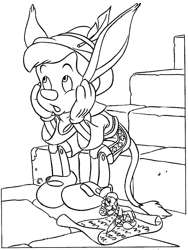Pinocchio Coloring Pages 9 | Free Printable Coloring Pages 