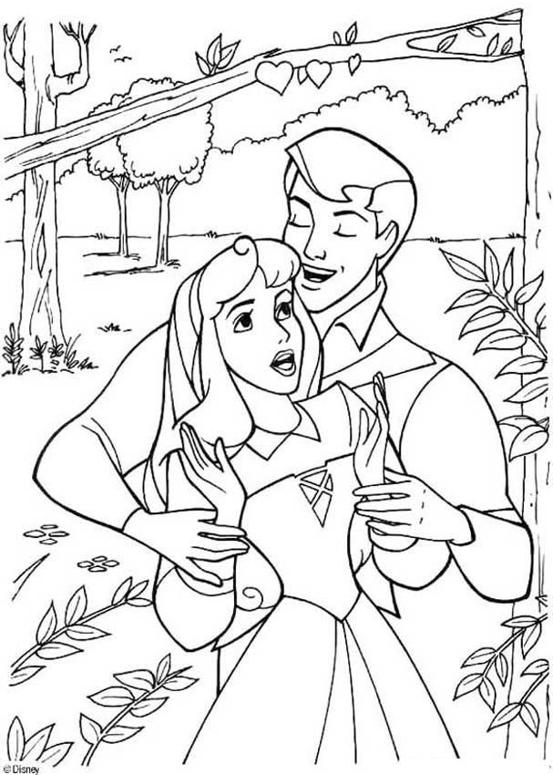 Coloring Pages Sleeping Beauty | Free coloring pages for kids