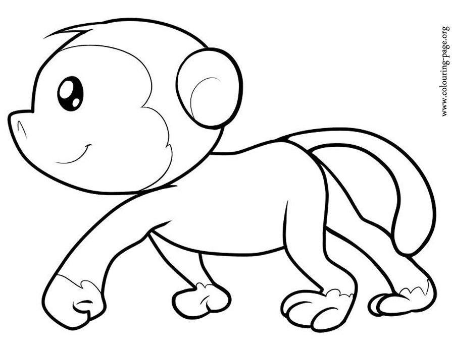 Sock Monkey Coloring Pages | Coloring Pages