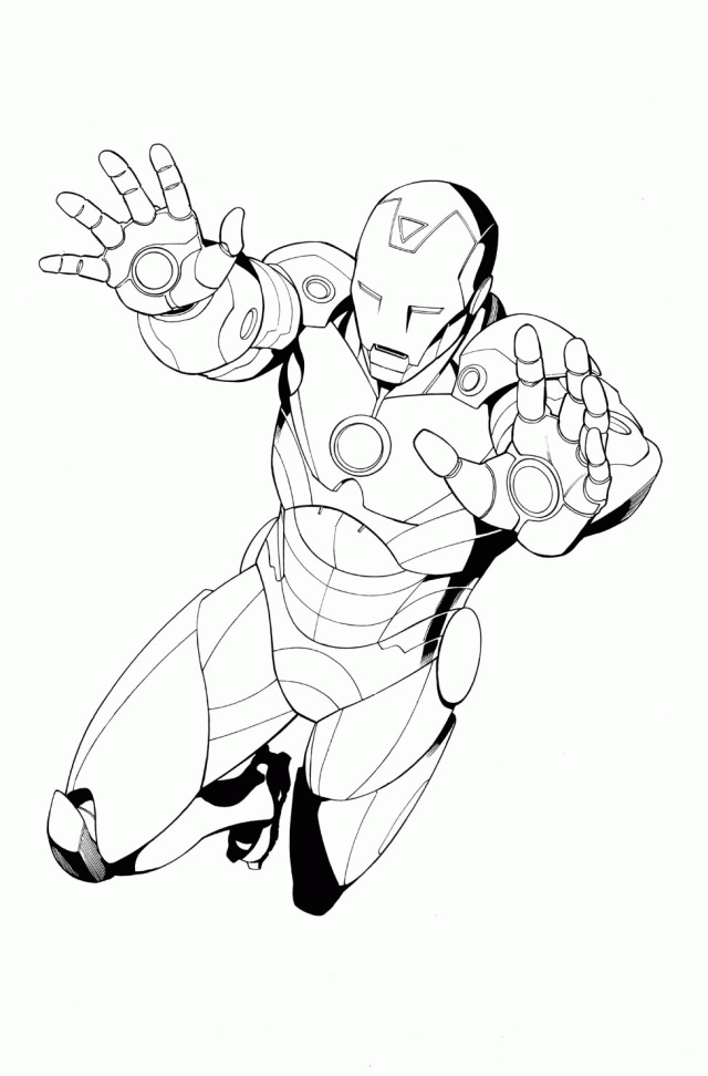 Iron Man Armored Adventures Coloring Pages Coloring Book Area 
