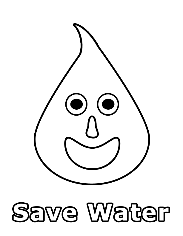 water conservation coloring pages | coloring pages for kids 
