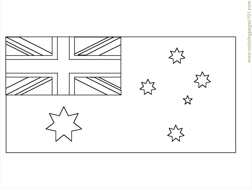 Printable Coloring Pages Of Australia