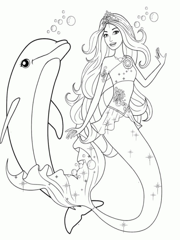 Featured image of post Mermaid And Dolphin Coloring Pages - Youll love bringing color &amp; fun to this mermaid and dolphin!