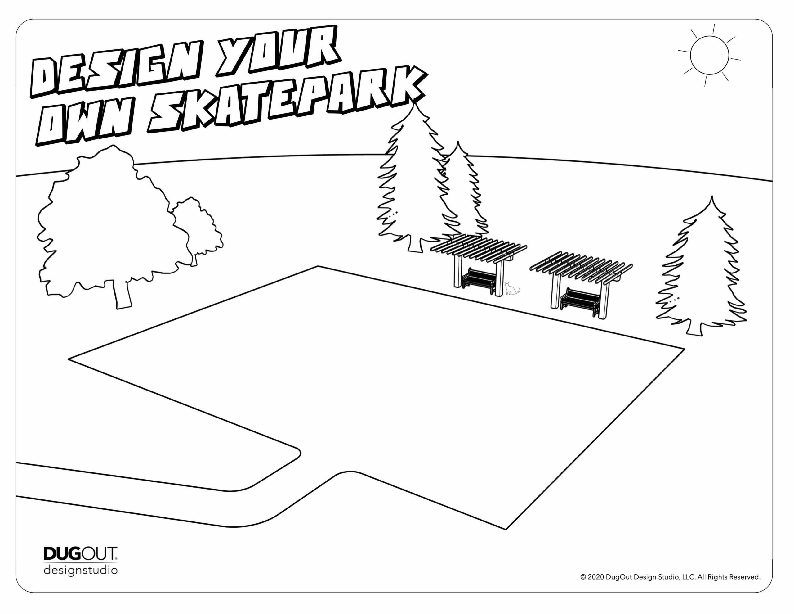 FREE) Coloring and Activity Book for Future Skatepark Designers - Skatepark  and Action Sports Facility Design