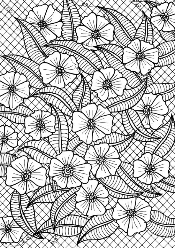 Kids-n-fun.com | 5 coloring pages of Handmade for adults and teens