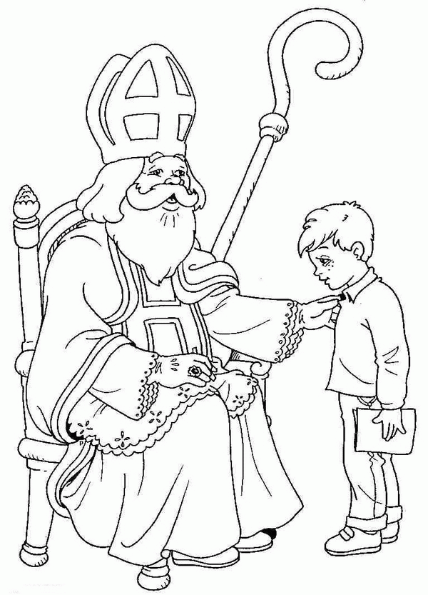 Kids-n-fun.com | 38 coloring pages of St Nicholas