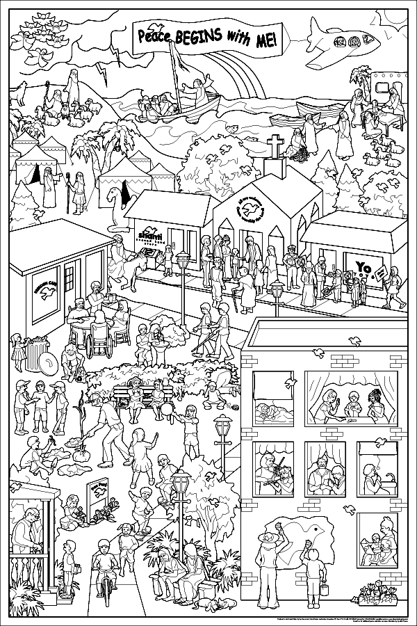 Adult Coloring Pages Scenes - Coloring Pages For All Ages
