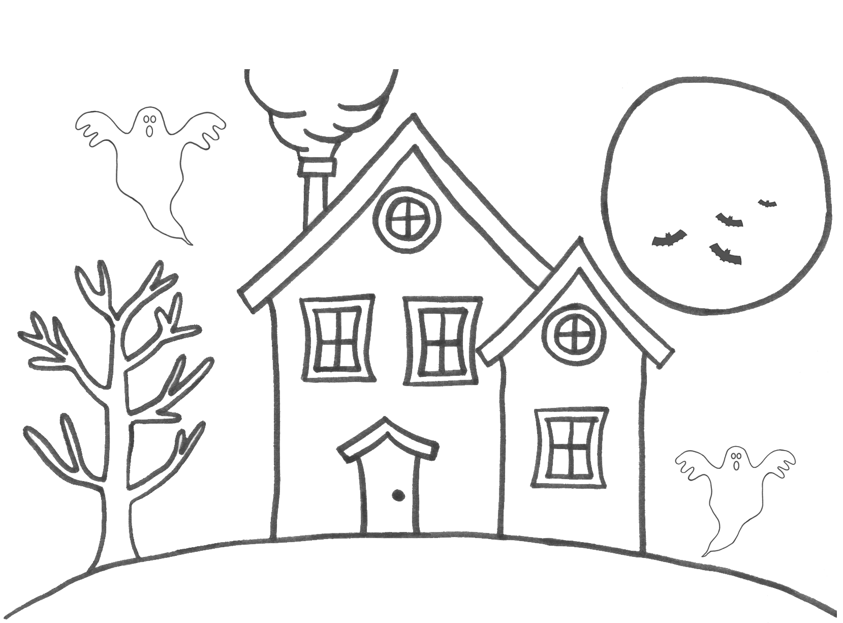 Download Full House Coloring Pages To Print - Coloring Home