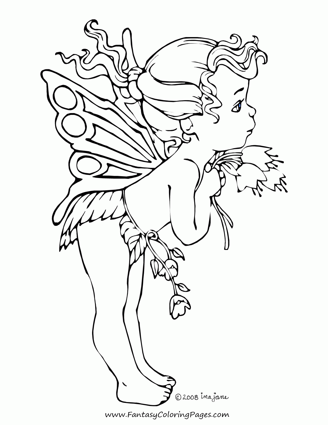 Printable Fantasy Coloring Pages For Adults Fantasy Coloring Pages ...