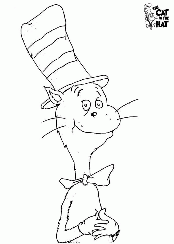 How to Draw Dr Seuss the Cat in the Hat Coloring Page: How to Draw ...