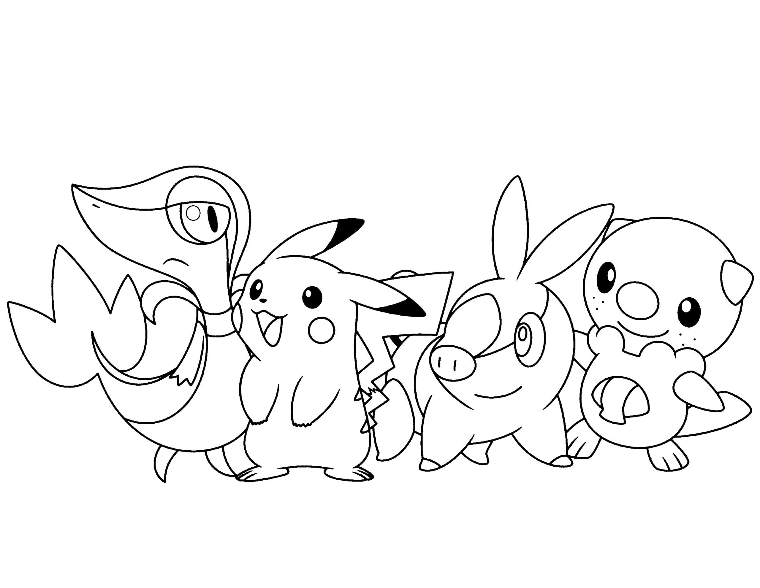 Tepig Coloring Pages.