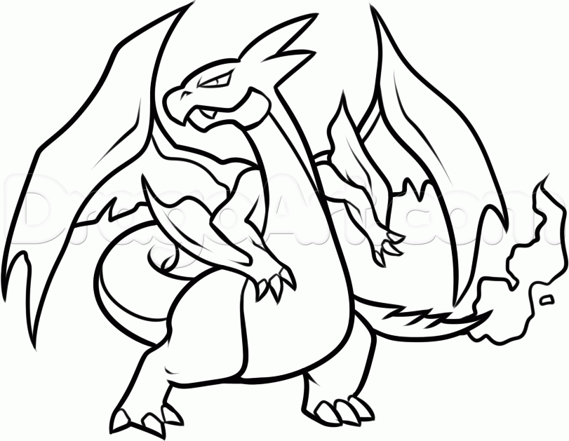 Great Charizard Coloring Pages Idea Collection - Whitesbelfast.com