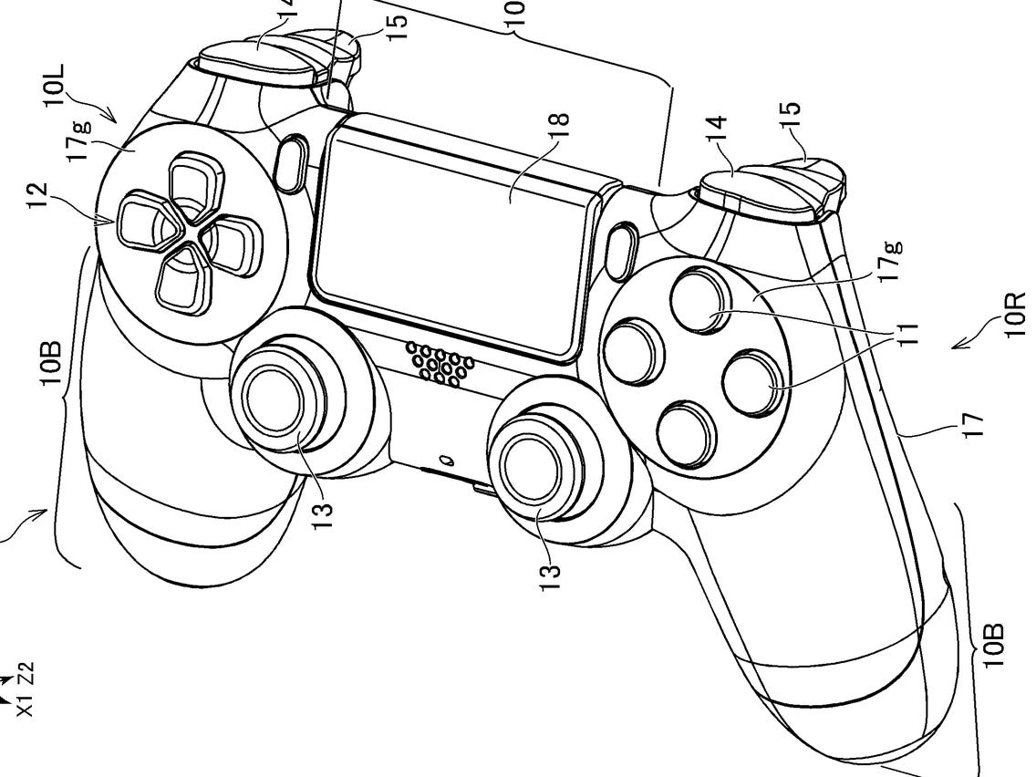 Sony Patent Reveals New Design for PlayStation 5 or PS4 Controller