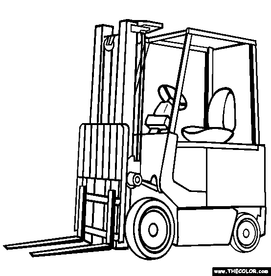 Trucks Online Coloring Pages | Page 1 | Tractor coloring pages, Abc coloring  pages, Free online coloring