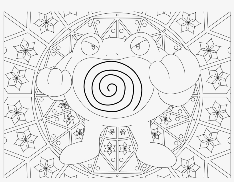 Poliwrath Pokemon - Hard Pokemon Coloring Pages - 1200x810 PNG Download -  PNGkit