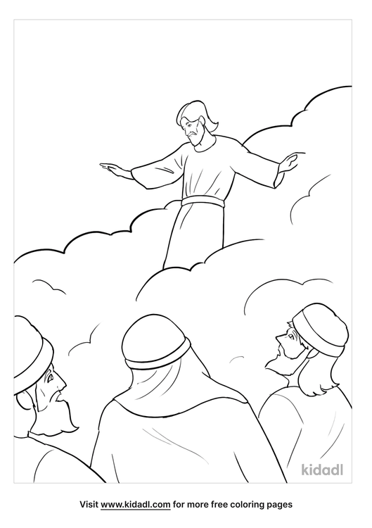 Acts 1 Coloring Pages - Coloring Home