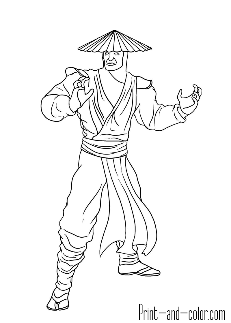 Scorpion Mk11 Coloring Pages