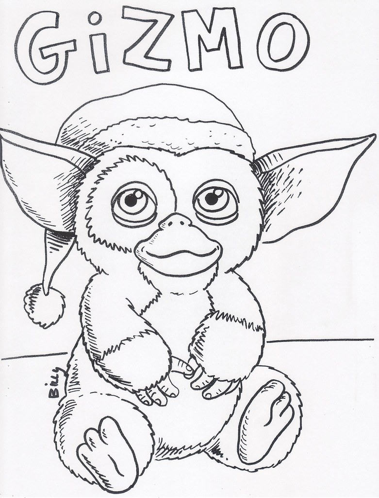 Gremlins Coloring Pages posted by Sarah Cunningham