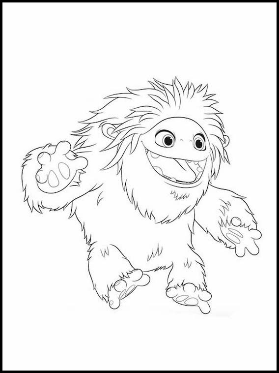 Coloring Pages Abominable 1