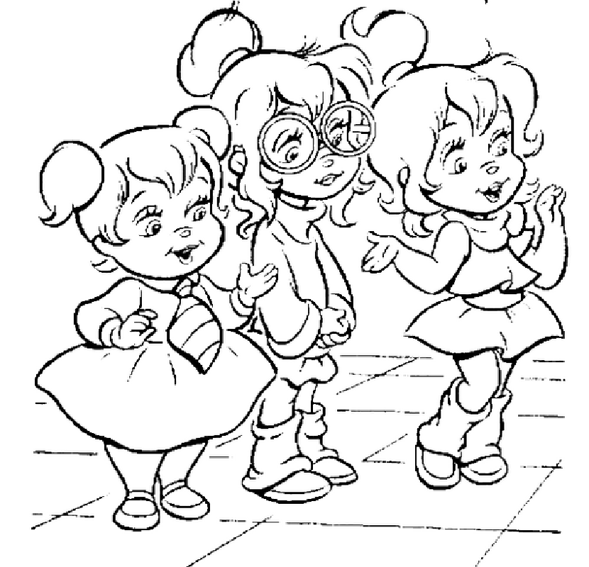 Alvin And The Chipmunks Chipwrecked Coloring Pages - Coloring Home